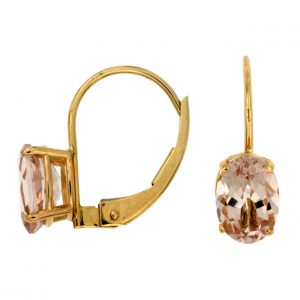 MORGANITE EARRING