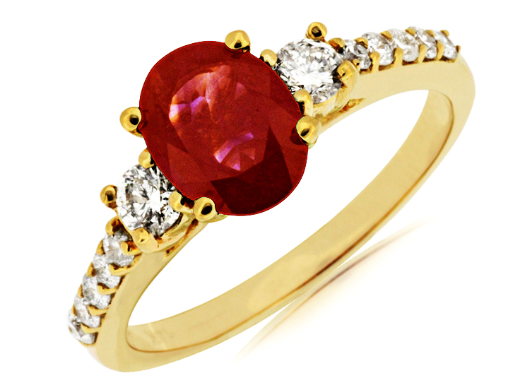 RUBY & DIAMOND RING