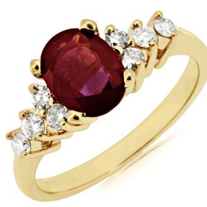 RUBY & DIAMOND RING