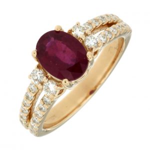 RUBY & DIAMOND RING