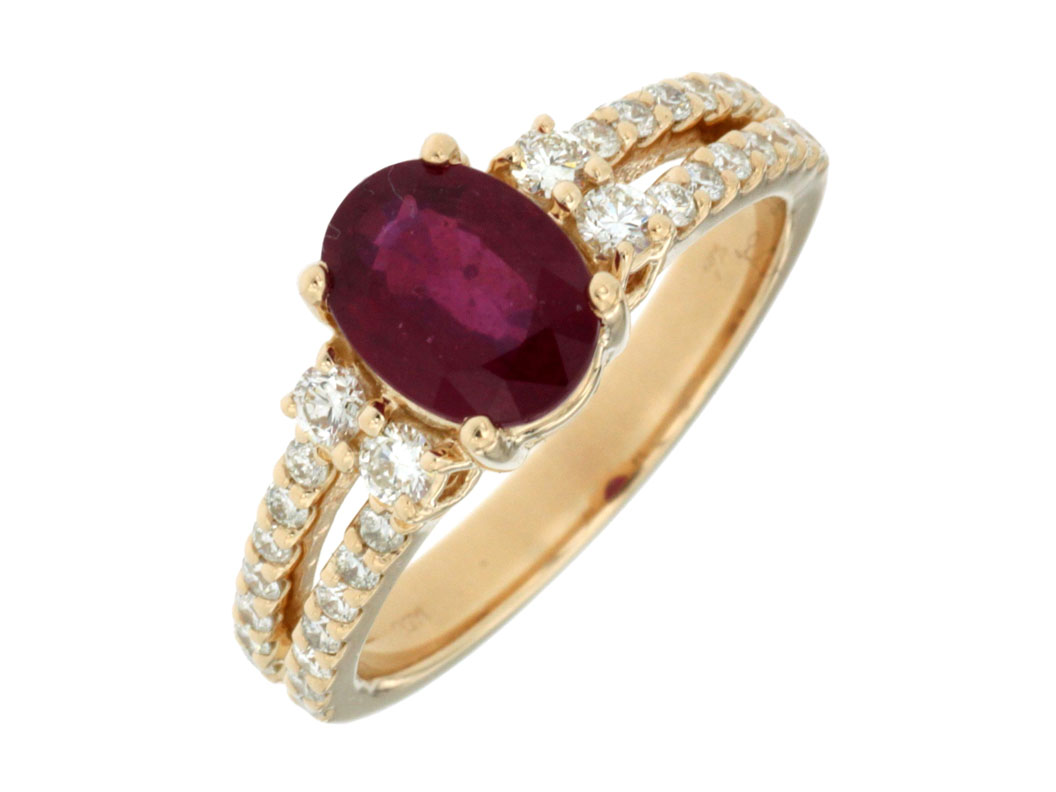 RUBY & DIAMOND RING