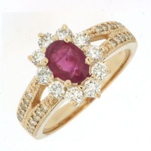 RUBY & DIAMOND RING