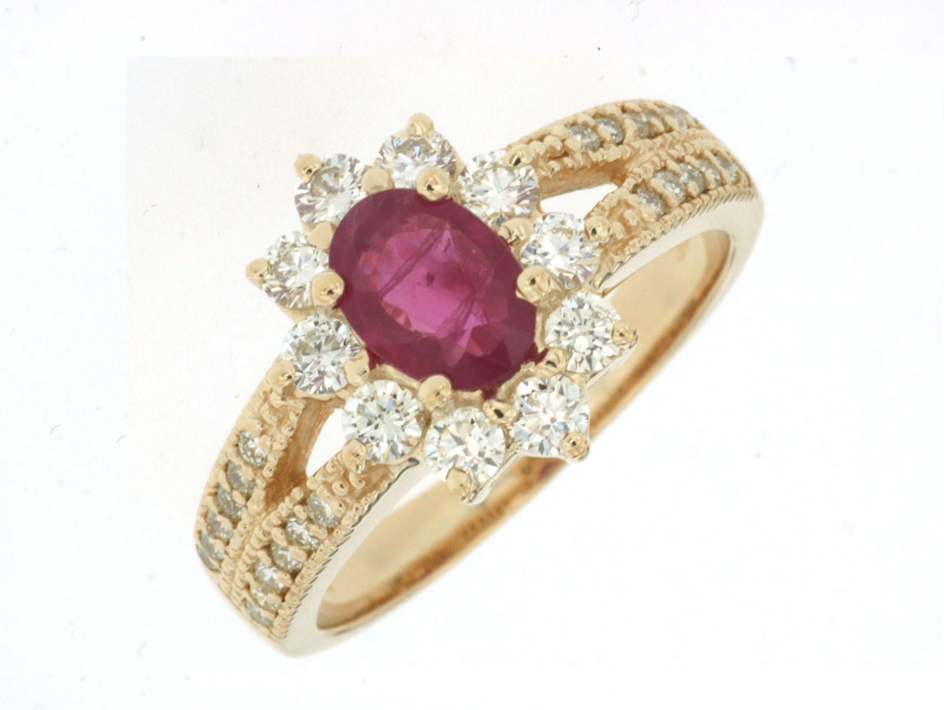 RUBY & DIAMOND RING