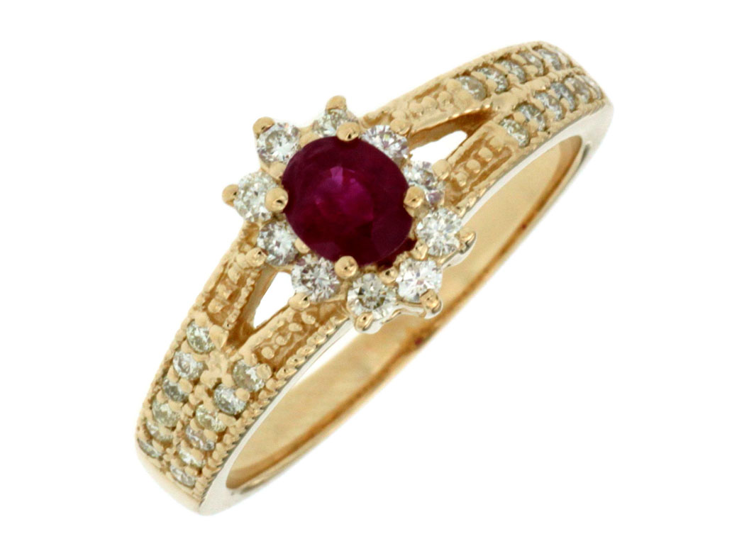 RUBY & DIAMOND RING