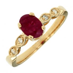 RUBY & DIAMOND RING