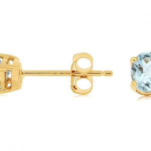 AQUAMARINE EARRING