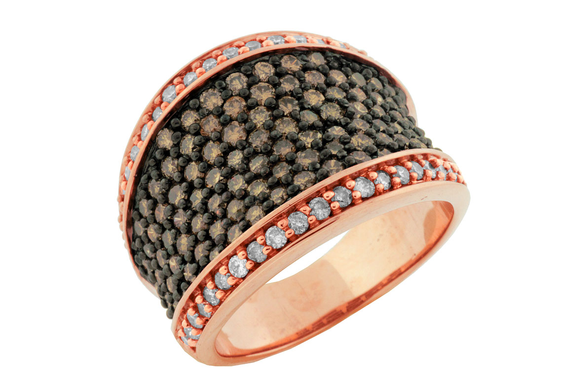 DIAMOND & MOCHA DIAMOND RING