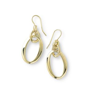 IPPOLITA 18K Glamazon Short Oval Link Earrings