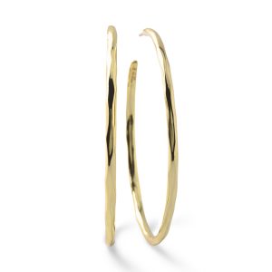 IPPOLITA 18K Gold #4 Glamazon Faceted Hoops