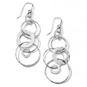 IPPOLITA 925 Glamazon¨ Hammered Jet Set Earrings