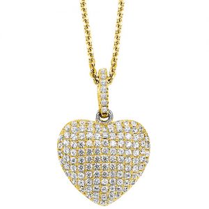 Silver Pendant Yellow