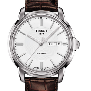 AUTOMATICS III SS BR LTH WH IND DAY DATE