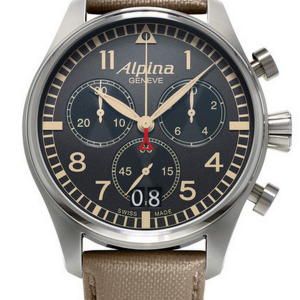 STARTIMER PILOT QUARTZ CHRONOGRAPH BIG DATE