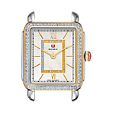 Deco II Mid-size Diamond Two-tone, Diamond Dial