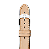16mm Thin Tan Calfskin Strap