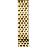 16mm Deco II 7-Link Mid-Size Gold Bracelet