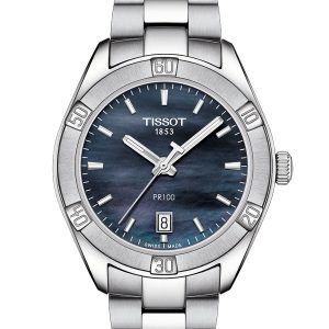 TISSOT PR 100 Sport Chic Watch – Pearl