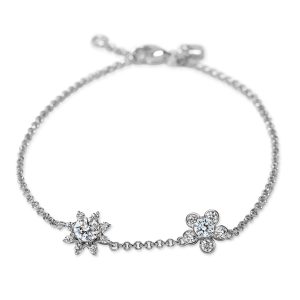 Atelier Swarovski Bloom Bracelet, 18K White Gold