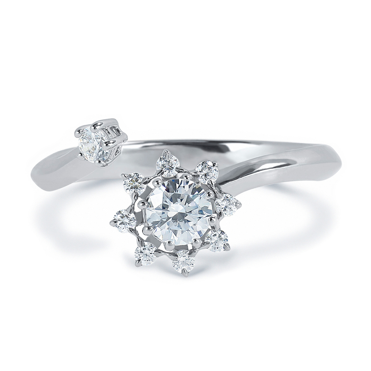 Atelier Swarovski Bloom Curved Ring | Joes Jewelry St Maarten