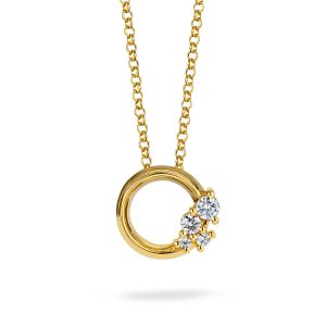 Atelier Swarovski Glacial Long Necklace, 18K Yellow Gold