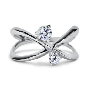 Atelier Swarovski Encounter Delicate Ring, 18K White Gold