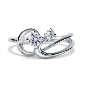 Atelier Swarovski Signature Ring, 18K White Gold