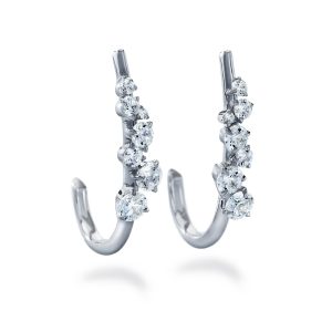 Atelier Swarovski Signature Earrings, 18K White Gold