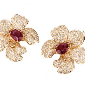 Carrera y Carrera Orquídeas Orchidee Earrings