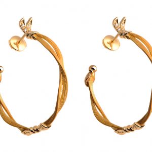 Carrera y Carrera Gardenia Hoop Earrings