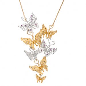 Carrera y Carrera Alegoría Cascading Necklace