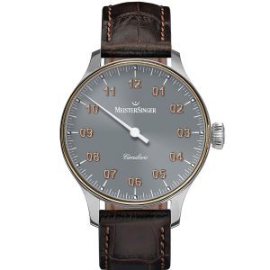 Circularis Hand Wound 18kt Gold Bezel MeisterSinger Watch