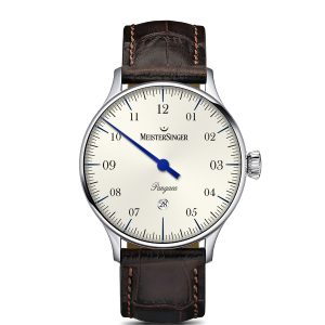 Pangaea Date Opaline Silver MeisterSinger Watch
