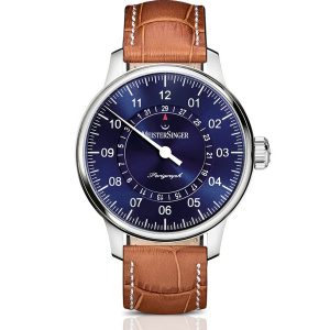 Perigraph Sunburst Blue MeisterSinger Watch