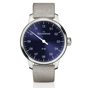 N°01 Sunburst Blue MeisterSinger Watch