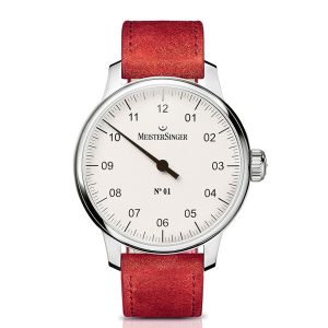 N°01 40mm Opaline-Silver MeisterSinger Watch