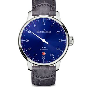 N°03 40mm Sunburst Blue MeisterSinger Watch