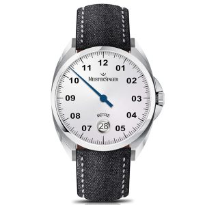 Metris Opaline Silver MeisterSinger Watch