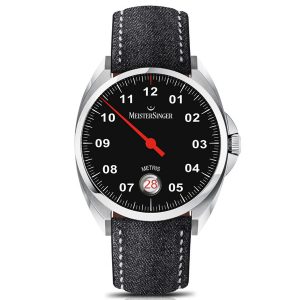 Metris Black MeisterSinger Watch