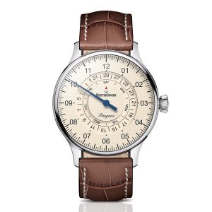 Pangaea Day Date Ivory MeisterSinger Watch