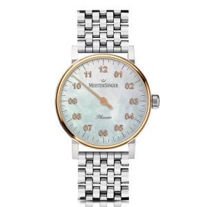 Phanero Pearl & Gold MeisterSinger Watch
