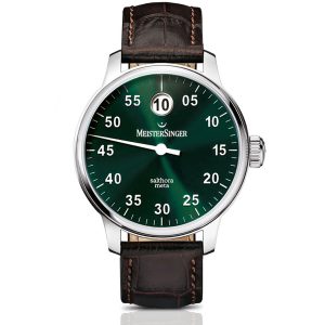Salthora Meta Sunburst Green MeisterSinger Watch