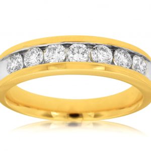 MEN’S DIAMOND WEDDING RING