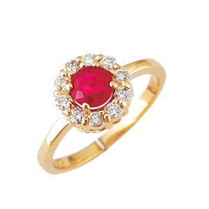 RUBY & DIAMOND RING
