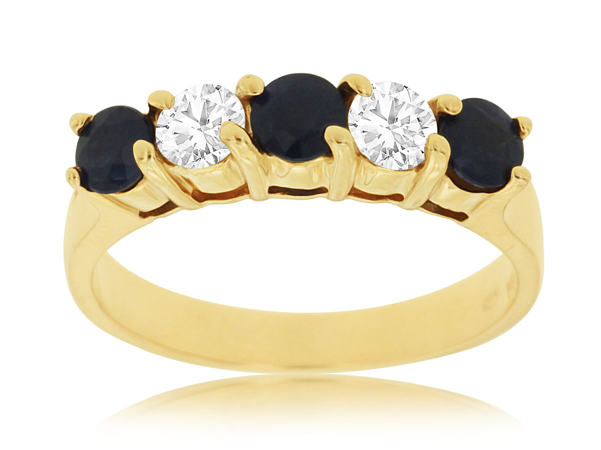 DIAMOND & COLOR ST RING