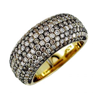 DIAMOND & MOCHA DIAMOND RING