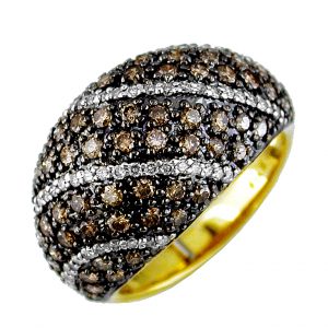 DIAMOND & MOCHA DIAMOND RING