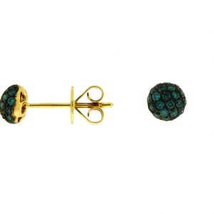 BLUE DIAMOND EARRING
