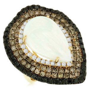 OPAL & DIAMOND RING