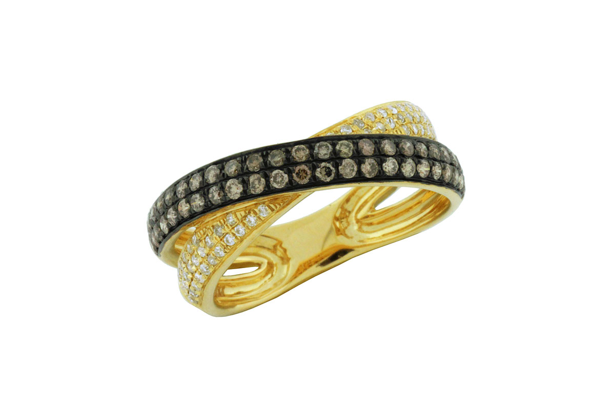 DIAMOND & MOCHA DIAMOND RING