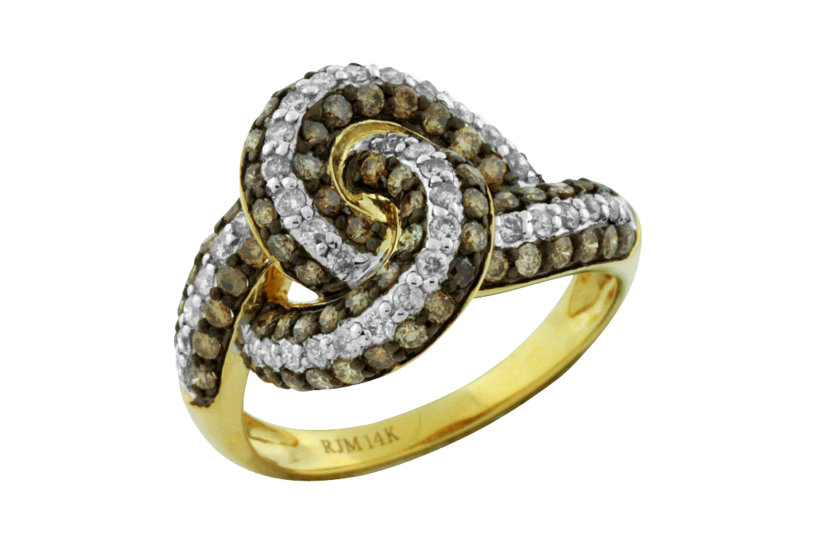 DIAMOND & MOCHA DIAMOND RING